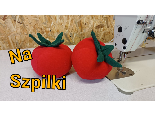 Pomidor - uszyj poduszeczkę na szpilki.